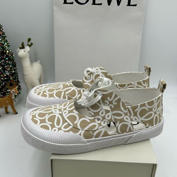 Men’s Loewe canvas sneaker size 45 made in Spain - Picture 5 of 10